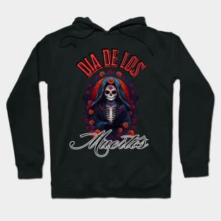 Dia De Los Muertos-Text Hoodie